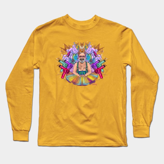 Andrew Long Sleeve T-Shirt by WombatBuck